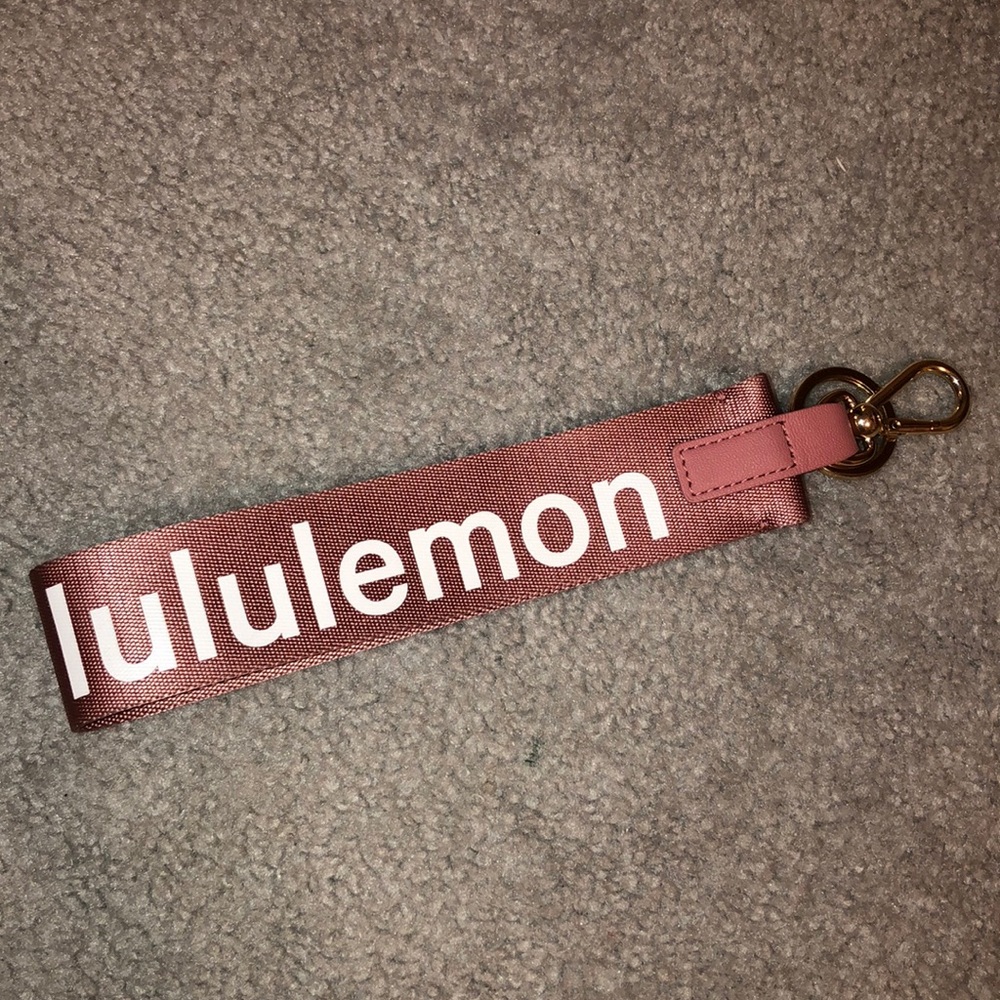Lululemon key chain lanyard